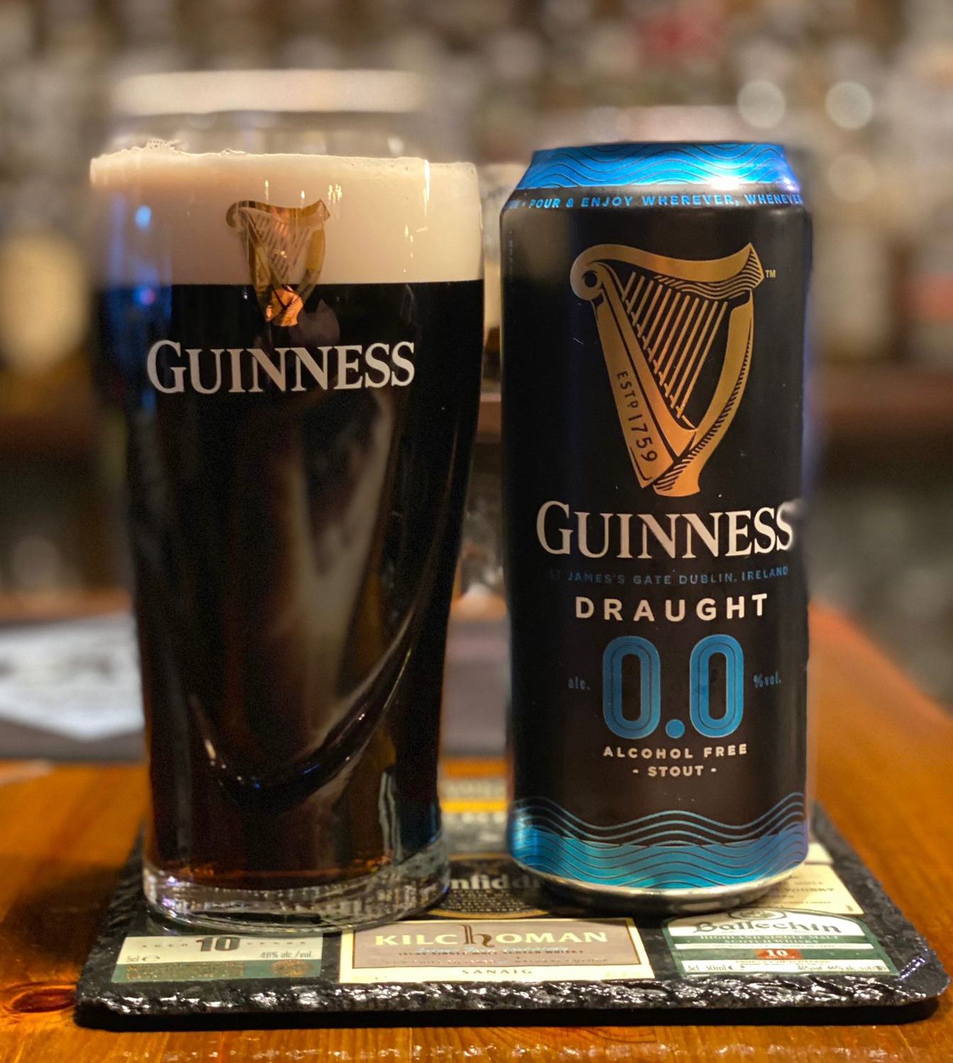 Guinness 0,0 alkoholfrei in der Dose