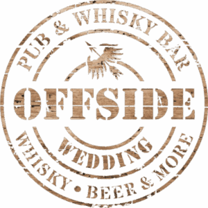 Logo Offside Wedding | Pub & Whisky Bar | Whisky Beer & More