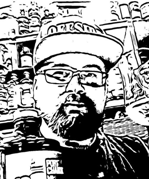 Xander Sketchbild von Xander Genz, Mitarbeiter im Offside Wedding